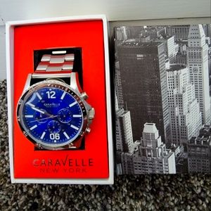 BNWT Men's Caravelle watch.